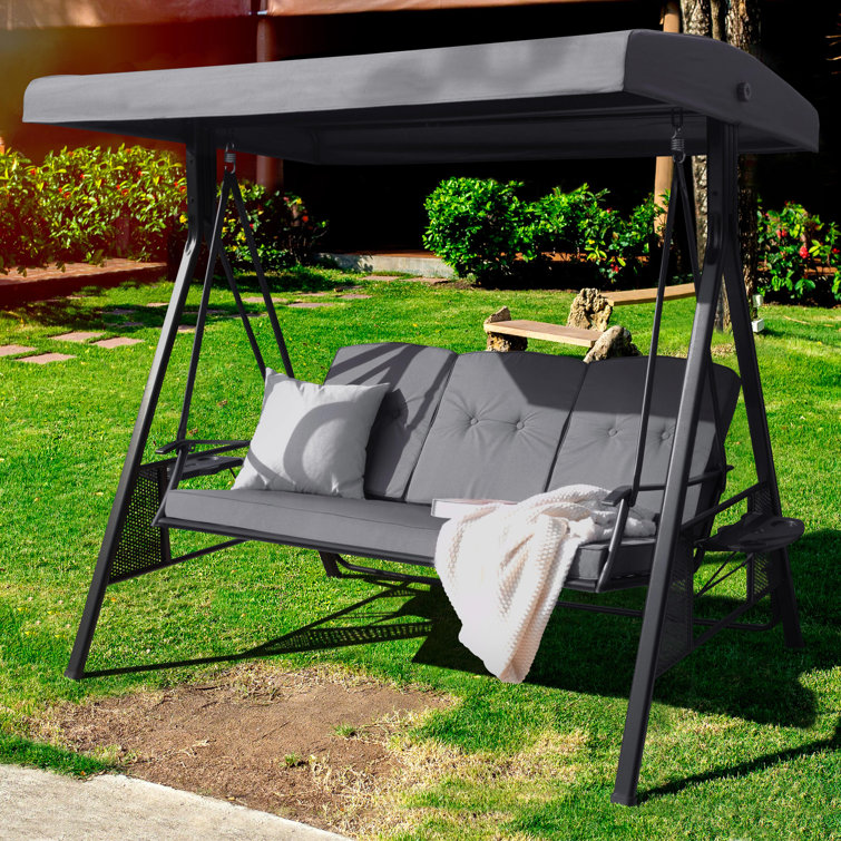 Outdoor on sale covered swing